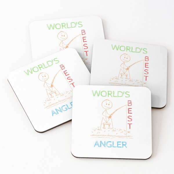 Item preview, World's Best Angler. World's Best Fisherman.  designed and sold by Artloverperson1.