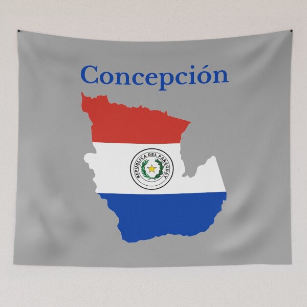 Item preview, Concepcion Department Map design, Paraguay designed and sold by marosharaf.