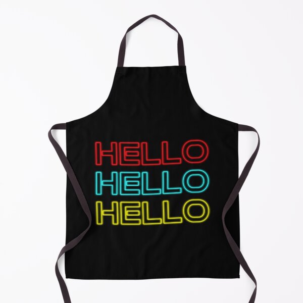 Item preview, Hello text retro neon effect designed and sold by Asa-design.