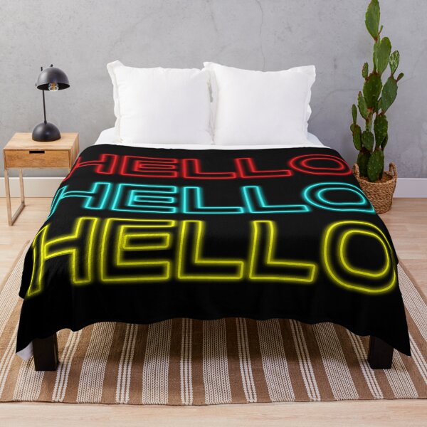 Item preview, Hello text retro neon effect designed and sold by Asa-design.