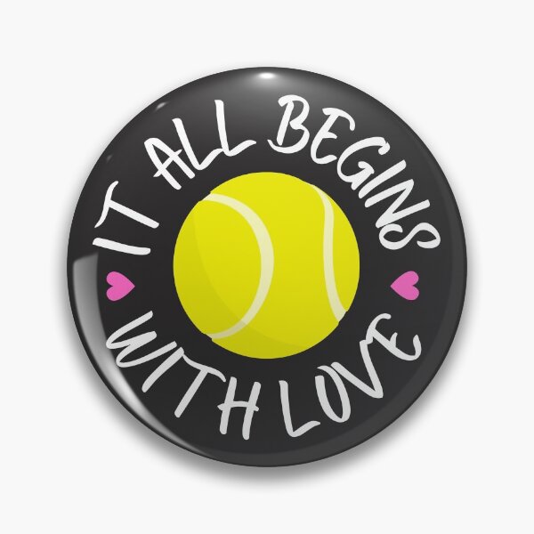 Item preview, Tennis funny quote -  All Begins With Tennis Love  designed and sold by Natkopod.