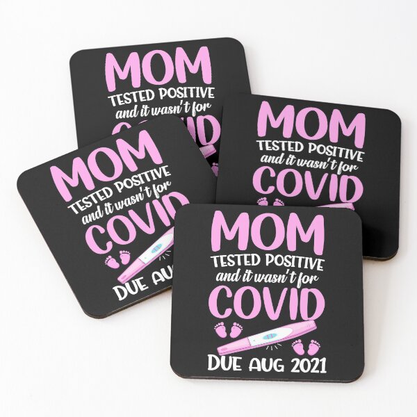Item preview, Mom Tested Positive And It Wasn't For Covid T-Shirt, Pregnancy Announcement, Baby Shower Gift, New Mom Gift, Pregnancy Shirt, Mom To Be Gift designed and sold by UrbanJupiter1.