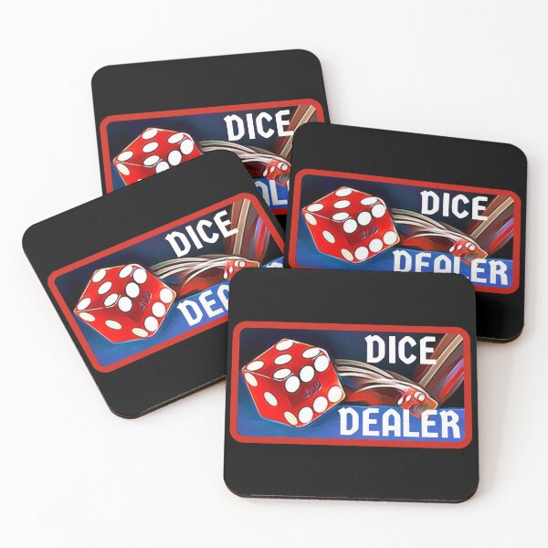 Item preview, Dice Craps Dealer designed and sold by MojaveTradePost.