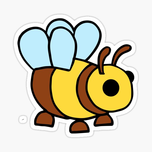 Adopt Me Bee Stickers | Redbubble