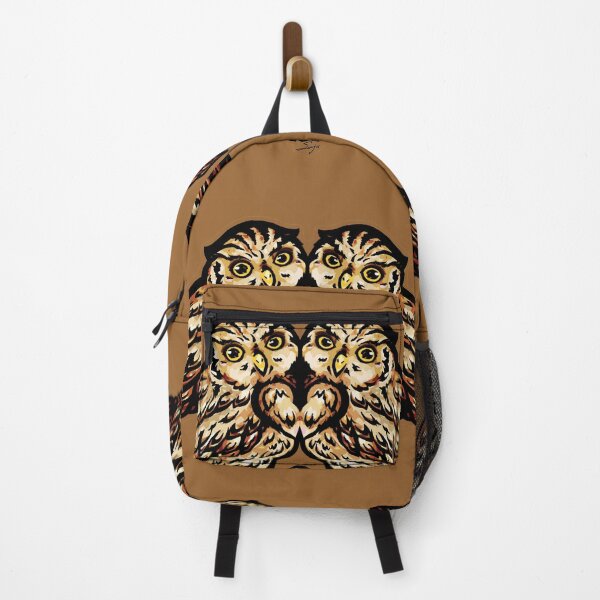 Item preview, Twin Owls - heart, family love designed and sold by SajuArtZen.