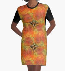 20160911 Flames no. 1 Graphic T-Shirt Dress