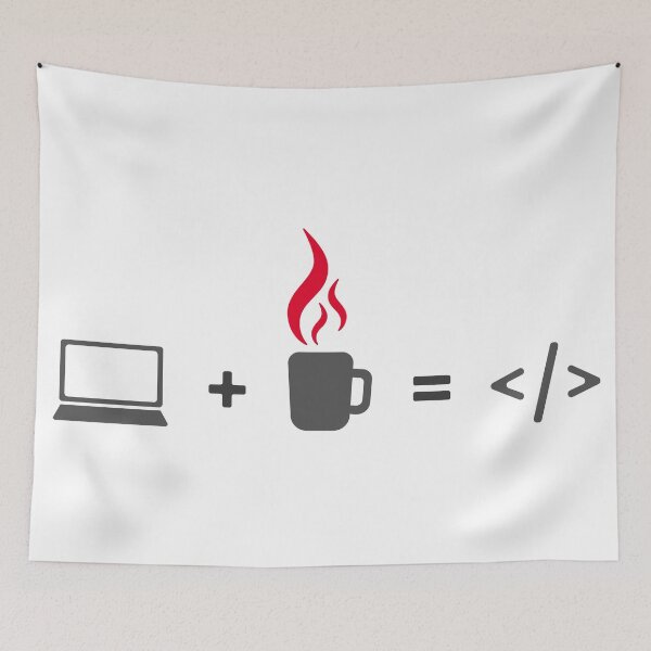 Item preview, Coffee to code : laptop + coffee = code designed and sold by ns-dot-design.