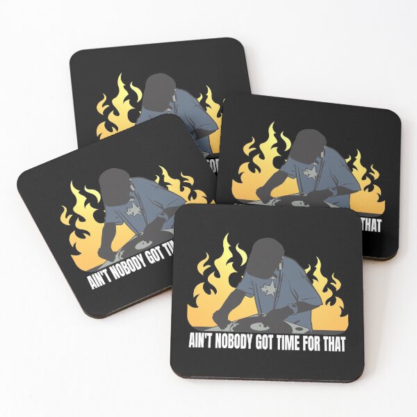 Item preview, Ain't nobody got time for that DJ on fire designed and sold by Honeybee Designs.