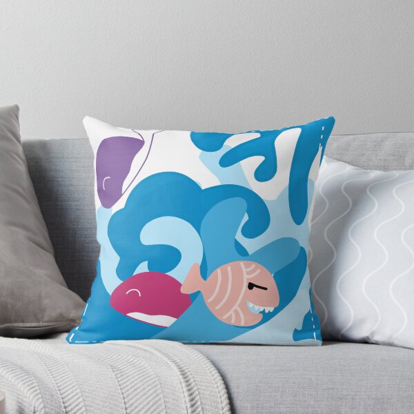 Aperçu de l'œuvre Poisson mignon sur l'art de griffonnage coloré d'ocea créée et vendue par R4CProject.