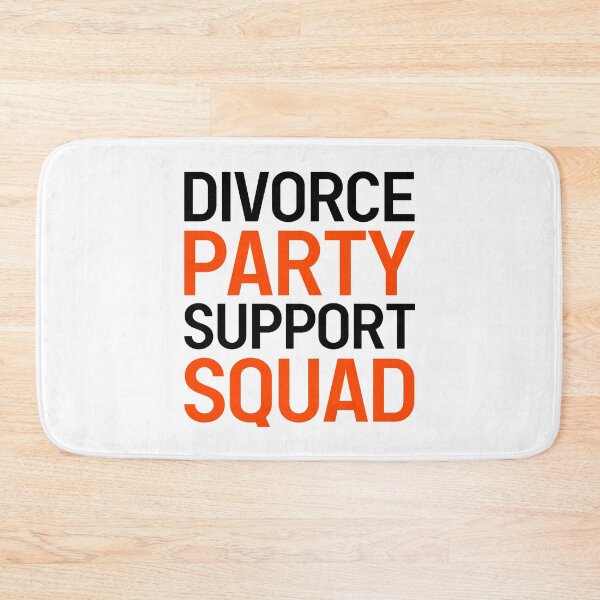 Item preview, Divorce Party Support Squad designed and sold by MivecPower.