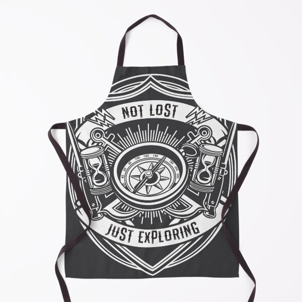 Item preview, Not Lost, Just Exploring - Camping, Hiking, Outdoors, Adventure designed and sold by Rhu Creations.