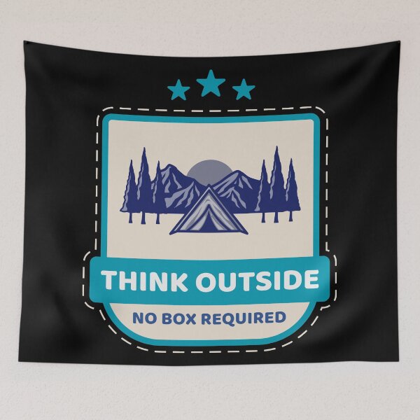 Item preview, Think Outside No Box Required | V2 designed and sold by Rizty.