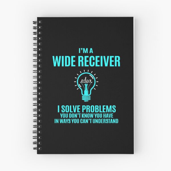 Item preview, Wide Receiver T Shirt - I Solve Problems Gift Item Tee designed and sold by isalvatore.