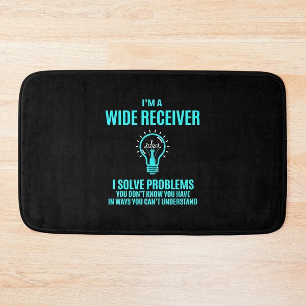Item preview, Wide Receiver T Shirt - I Solve Problems Gift Item Tee designed and sold by isalvatore.