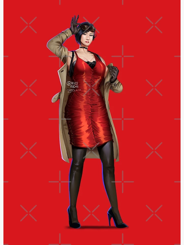 Resident Evil Ada Wong  Art Board Print for Sale by senaeksi