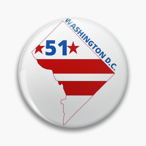 Item preview, Washington DC 51st State. Statehood for DC. designed and sold by HROC.