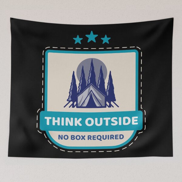 Item preview, Think Outside No Box Requried | V1 designed and sold by Rizty.