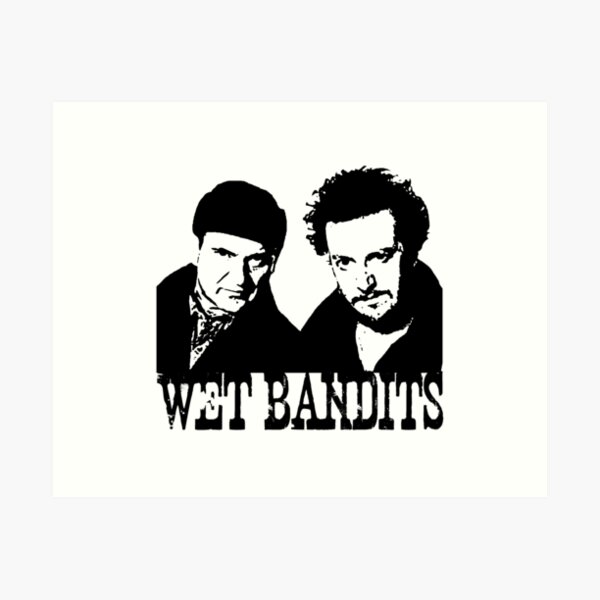 Item preview, Home Alone Wet Bandits designed and sold by MimiDezines.