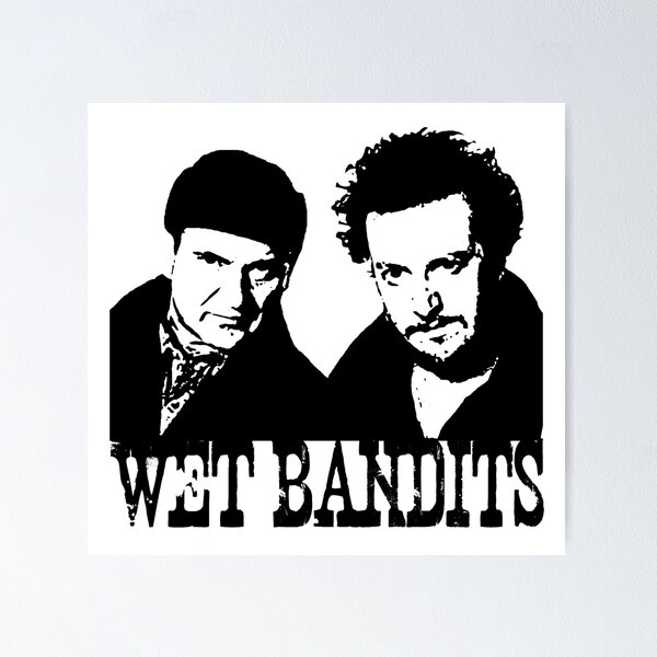 Item preview, Home Alone Wet Bandits designed and sold by MimiDezines.