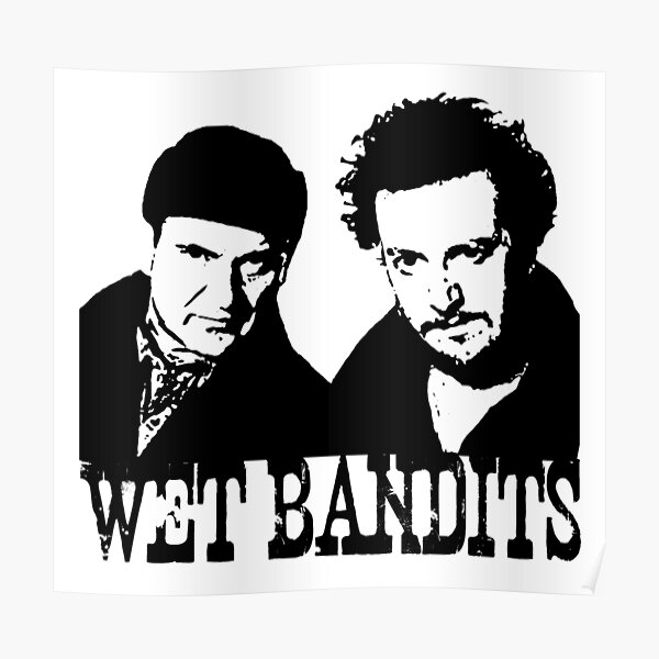 Download "Home Alone Wet Bandits" Poster by MimiDezines | Redbubble