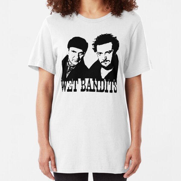 Home Alone Wet Bandits Slim Fit T-Shirt