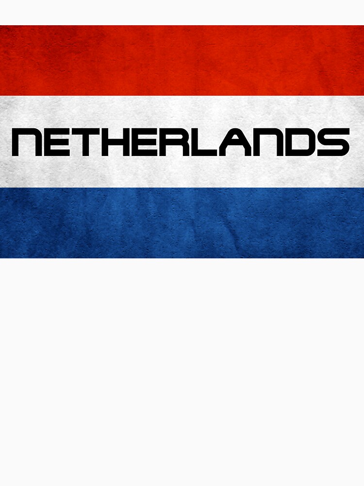 "Netherlands Flag" T-shirt by MimiDezines | Redbubble