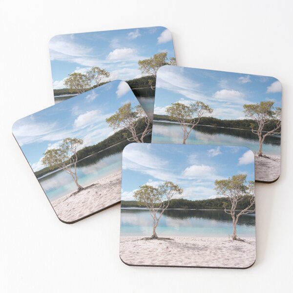 Item preview, Blues of Lake McKenzie Fraser Island designed and sold by Catherine Reading.