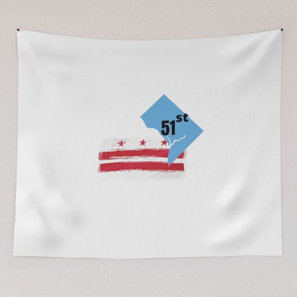 Item preview, DC the 51st state of the United States  designed and sold by Odunsy.
