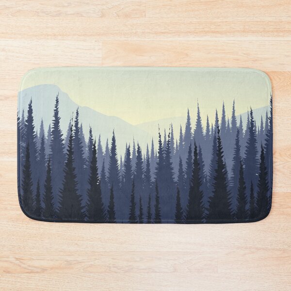 Item preview, Forest Landscape With Mountain Background Art designed and sold by JTS STORE.