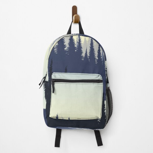 Item preview, Pine Forest With the River And Mountain Sunset Background designed and sold by JTS STORE.
