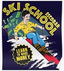 Escobar Skischule Poster