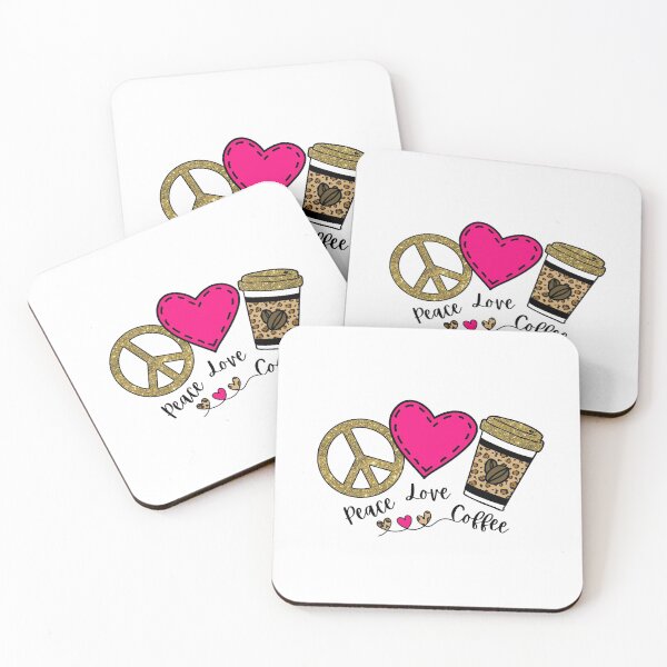 Item preview, Peace Love Coffee designed and sold by ShawnDzign.