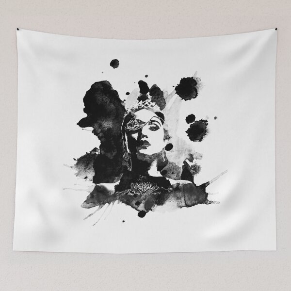 Item preview, Vintage Retro Magic Margo Black White Christmas designed and sold by FrankZemlak.
