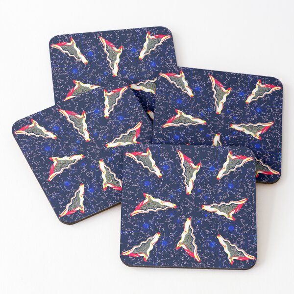 Item preview, Golden glitzy harps on navy blue designed and sold by Only1helen.
