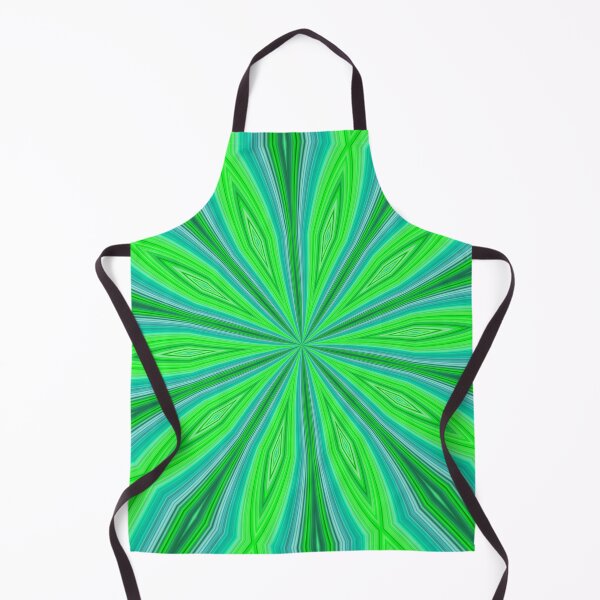 Item preview, Bright Radiating Streaks of Green and Blue designed and sold by AuntieShoe.