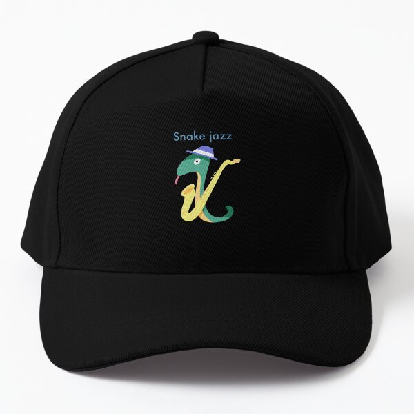 Snake jazz Baseball Cap