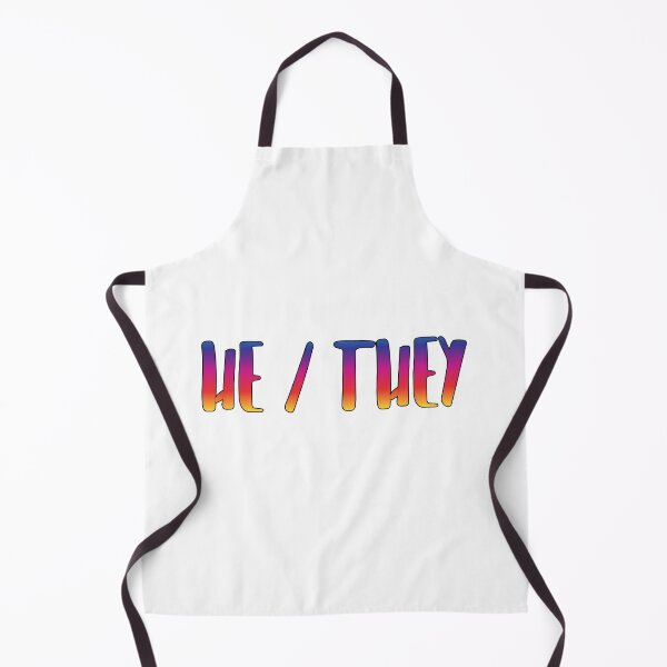 Item preview, He / They Pronouns designed and sold by RevolutionInPaint.