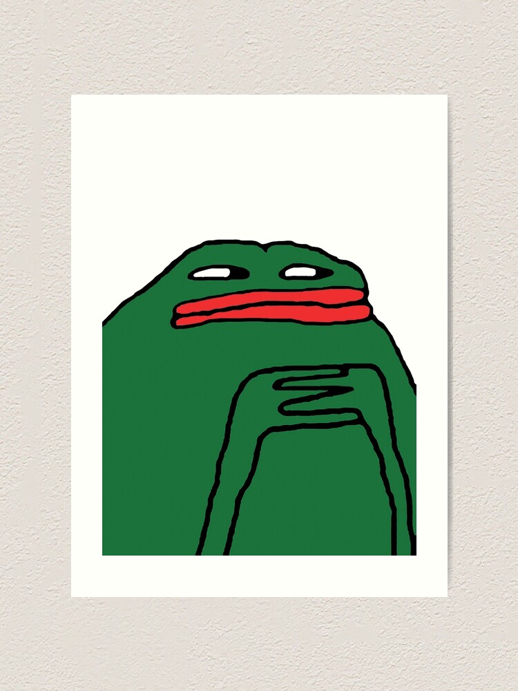 Pepe The Frog Hmmm Sticker By Bryant Teh Ubicaciondepersonascdmx