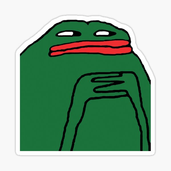 Pepe Hmmm Sticker For Sale By Gluttony Redbubble