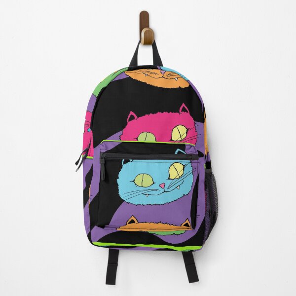 Item preview, Psychedelic Kitty Art Print designed and sold by lineartdesigns.
