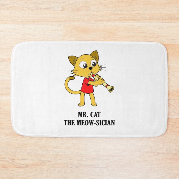 Item preview, Cat Clarinet Funny Shirt for Mom, Dad, Husband, Boyfriend, Girlfriend, designed and sold by Goods-by-Jojo.