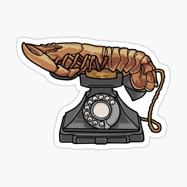 Lobster Phone Sticker