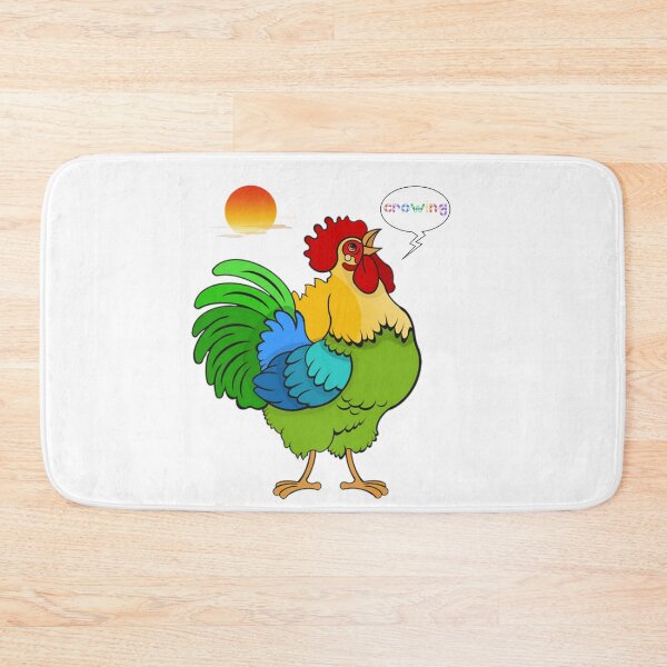 Item preview, rooster crowing in morning designed and sold by VIVEK KUMAR RAI.