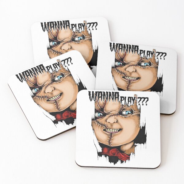 Item preview, Chucky Wanna Play Child's Play 80's Horror Slasher Funny Movie 2 designed and sold by EntengArt.