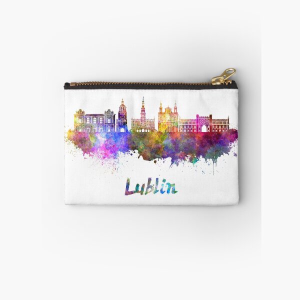 Item preview, Lublin skyline in watercolor designed and sold by paulrommer.