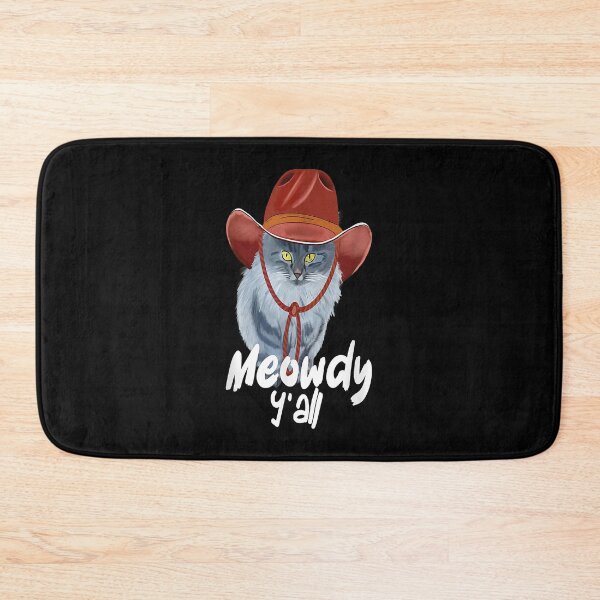 Item preview, Funny Catboy Cowboy Western Country Cat Meme Vintage Meowdy T-Shirt designed and sold by tinhpham.
