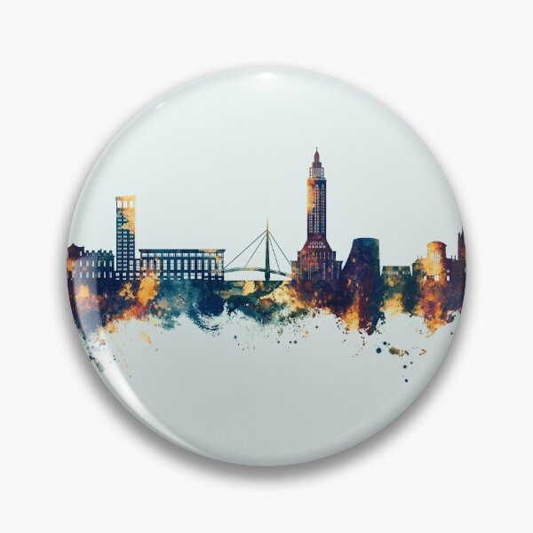 Item preview, Le Havre France Skyline designed and sold by ArtPrints.