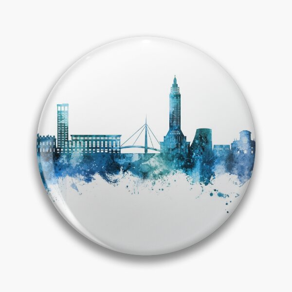Item preview, Le Havre France Skyline designed and sold by ArtPrints.