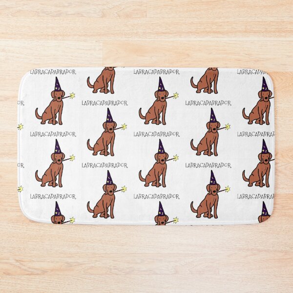 Item preview, Labracadabrador Wand Retriever (Chocolate Lab) designed and sold by Kangavark.