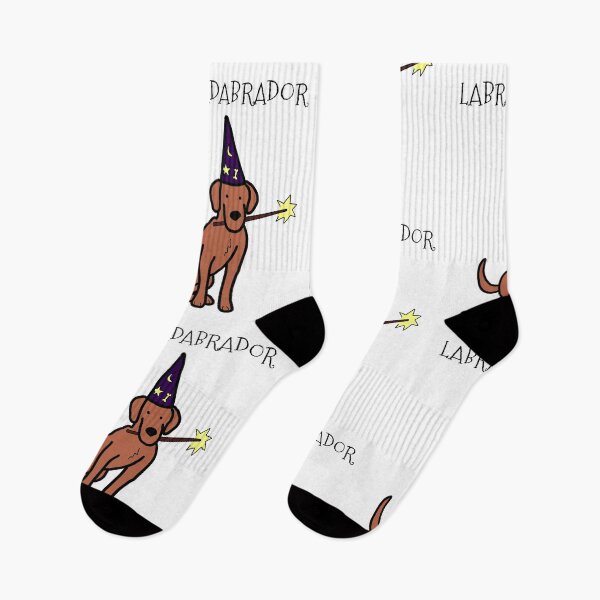Item preview, Labracadabrador Wand Retriever (Chocolate Lab) designed and sold by Kangavark.